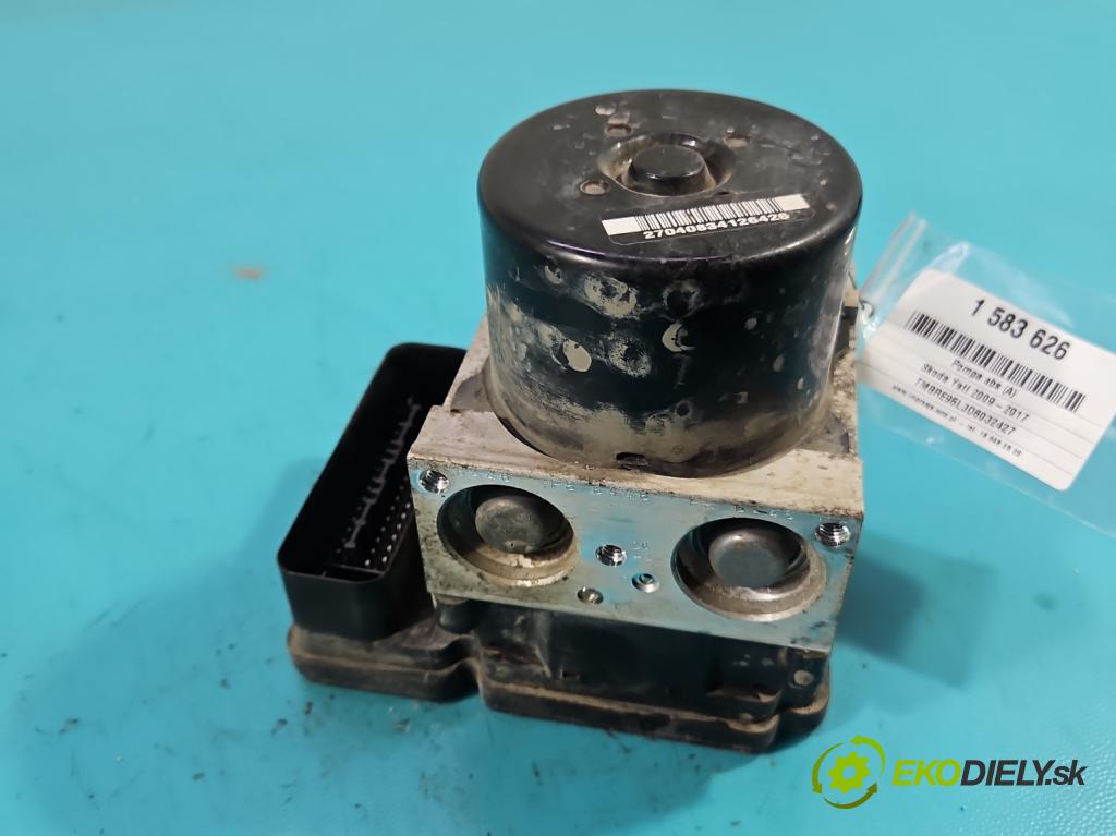 Skoda Yeti 2009-2017 2.0d 170 HP manual 125 kW 1968 cm3 5- čerpadlo abs 1K0907379BL (Pumpa ABS)