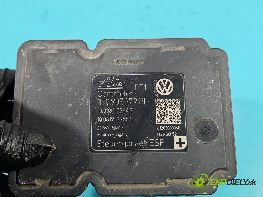 Skoda Yeti 2009-2017 2.0d 170 HP manual 125 kW 1968 cm3 5- čerpadlo abs 1K0907379BL (Pumpa ABS)