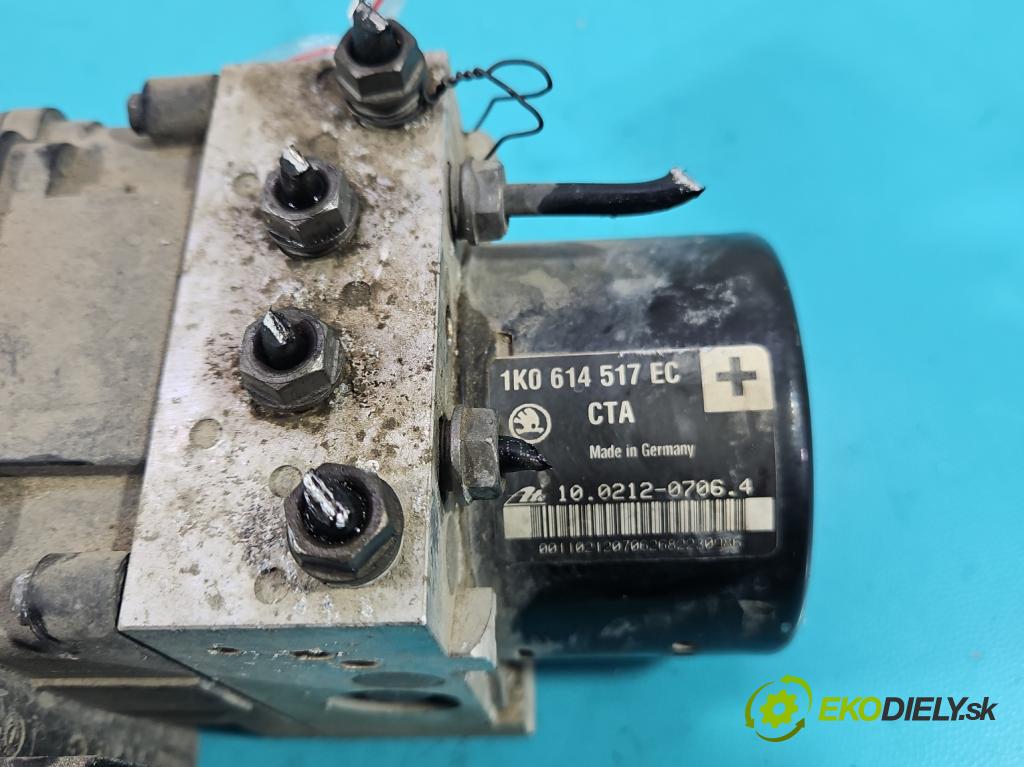 Skoda Yeti 2009-2017 2.0d 170 HP manual 125 kW 1968 cm3 5- čerpadlo abs 1K0907379BL (Pumpa ABS)