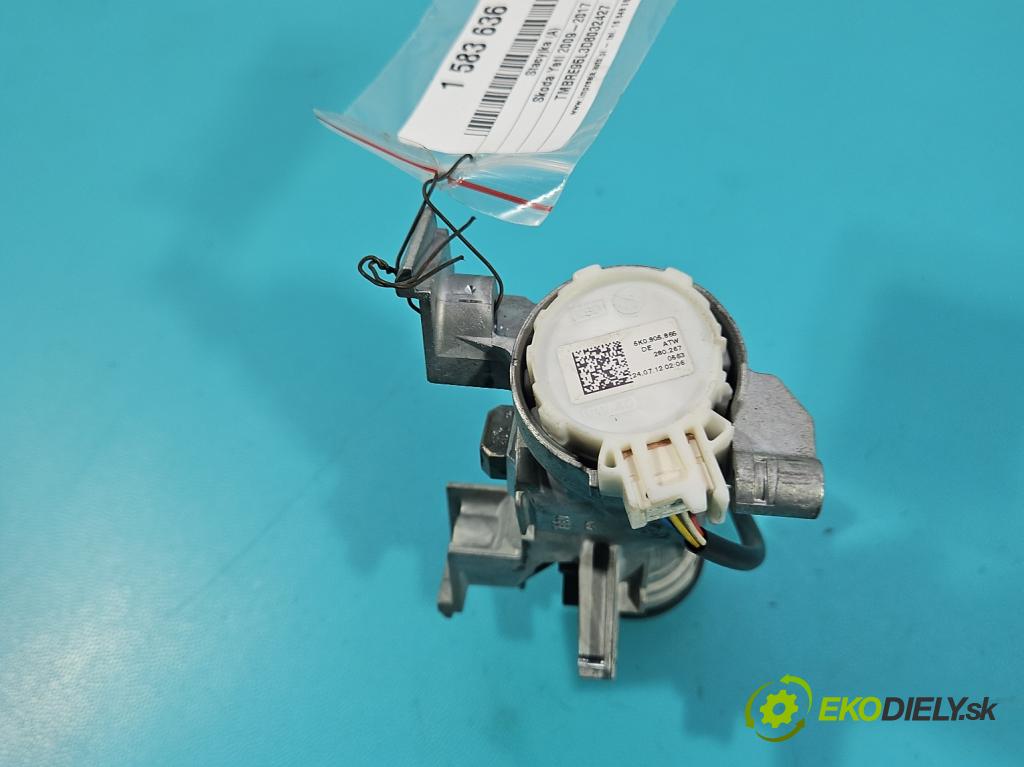 Skoda Yeti 2009-2017 2.0d 170 hp manual 125 kW 1968 cm3 5- spínací skříňka 5K0905865 (Spínací skříňka)