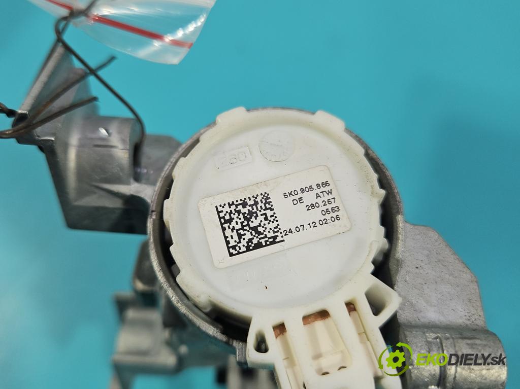 Skoda Yeti 2009-2017 2.0d 170 hp manual 125 kW 1968 cm3 5- spínací skříňka 5K0905865 (Spínací skříňka)