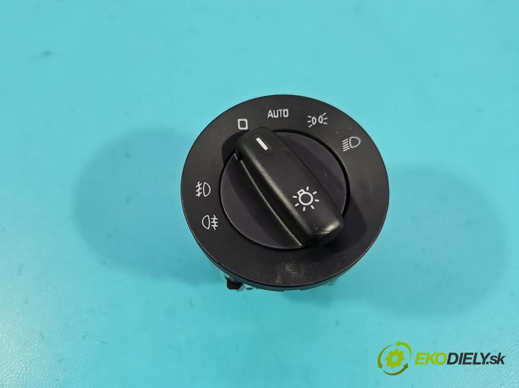 Skoda Yeti 2009-2017 2.0d 170 HP manual 125 kW 1968 cm3 5- prepínač světla: na doska: 5L0941431E