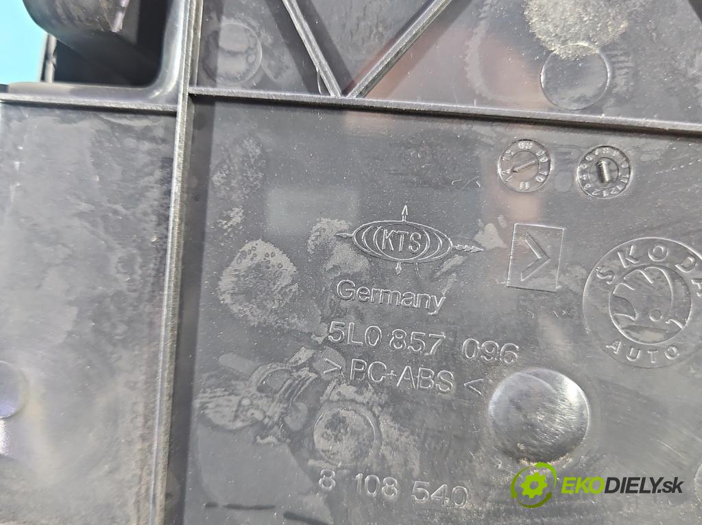 Skoda Yeti 2009-2017 2.0d 170 HP manual 125 kW 1968 cm3 5- kastlík 5L0857096