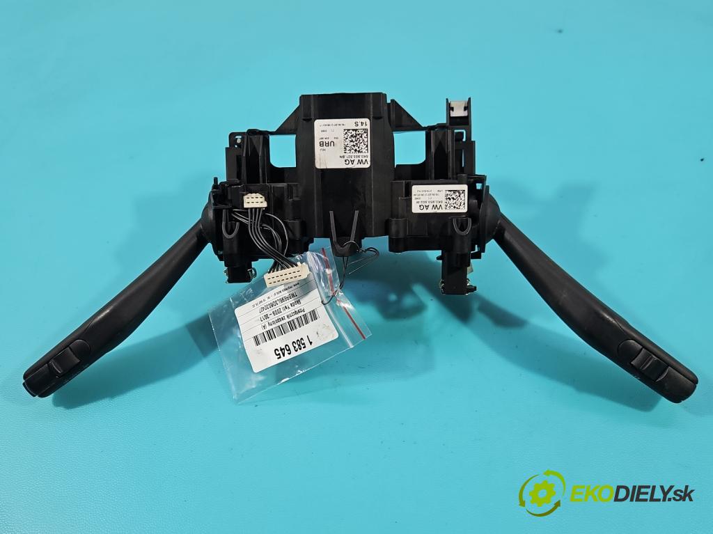 Skoda Yeti 2009-2017 2.0d 170 HP manual 125 kW 1968 cm3 5- prepínač komplex: 5K0953502M (Prepínacie páčky pod volantom)