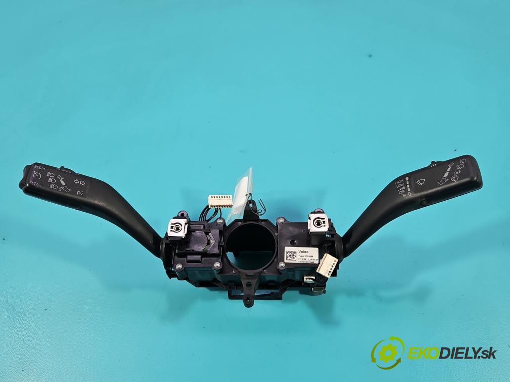 Skoda Yeti 2009-2017 2.0d 170 hp manual 125 kW 1968 cm3 5- Přepínač sdružený 5K0953502M (Páčky pod volantem)