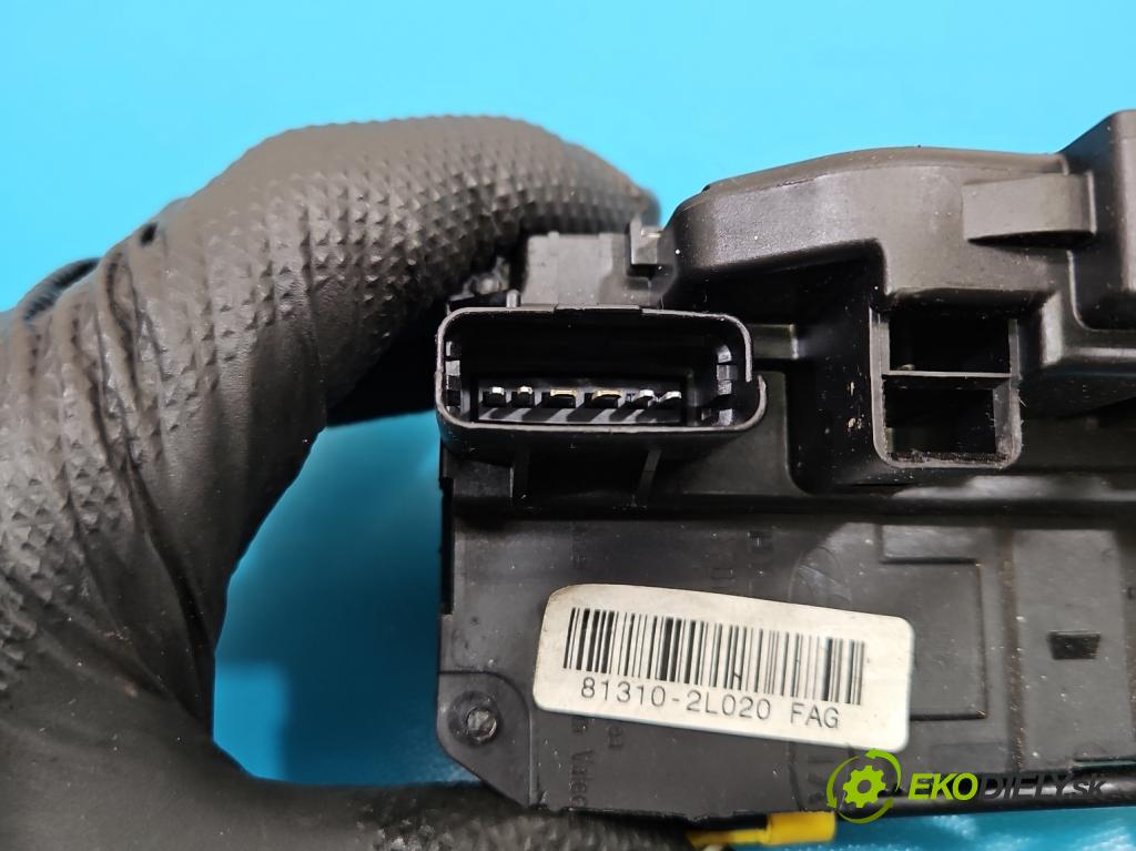 Hyundai I20 I 2008-2014 1.2 16V 78 HP manual 57.2 kW 1248 cm3 5- zámok predné ľavý 81310-2L020