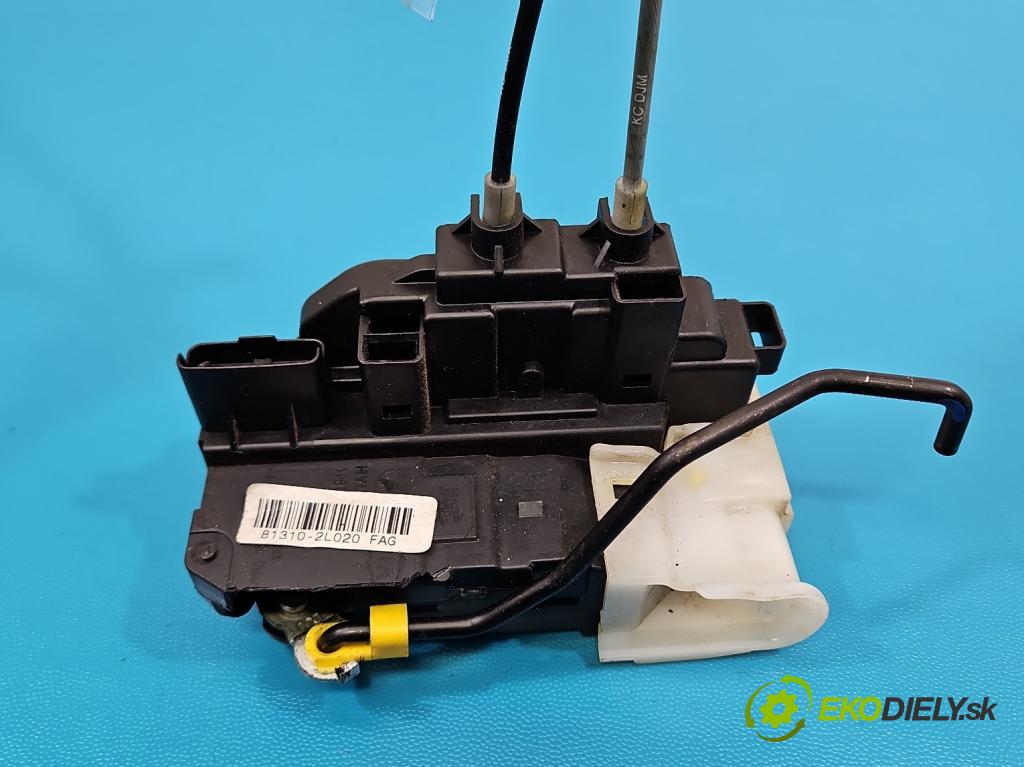 Hyundai I20 I 2008-2014 1.2 16V 78 HP manual 57.2 kW 1248 cm3 5- zámok predné ľavý 81310-2L020