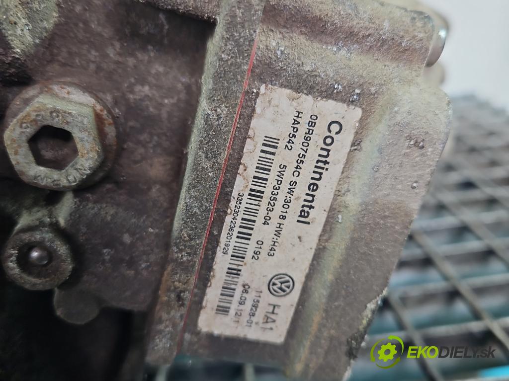 Skoda Yeti 2009-2017 2.0d 170 HP manual 125 kW 1968 cm3 5- Most: zadní: HAA