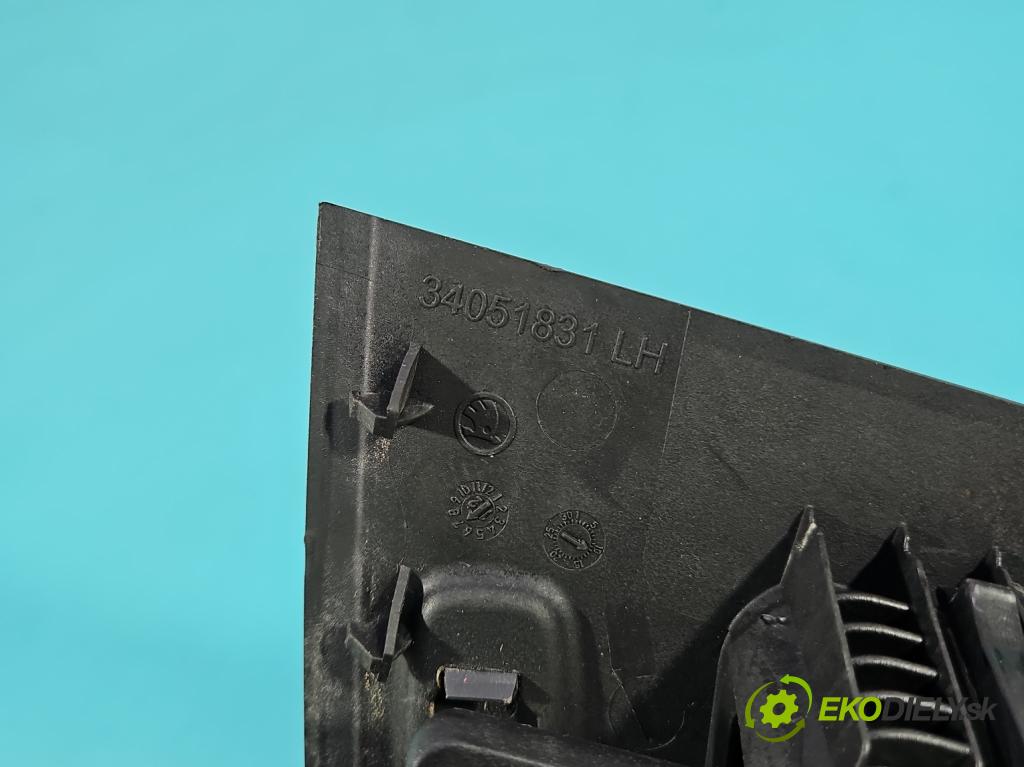 Skoda Yeti 2009-2017 2.0d 170 HP manual 125 kW 1968 cm3 5- airbag vzduch: ostatné 5L6880441C