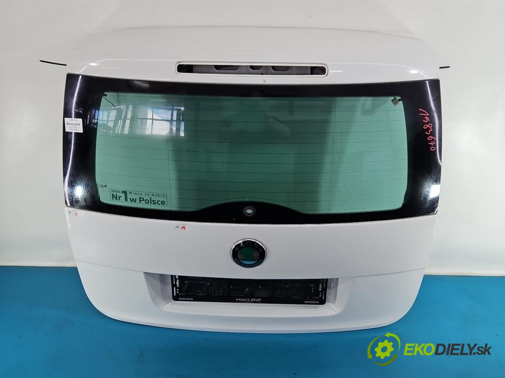 Skoda Yeti 2009-2017 2.0d 170 HP manual 125 kW 1968 cm3 5- zadna kufor  (Kapota zadná (kufor))