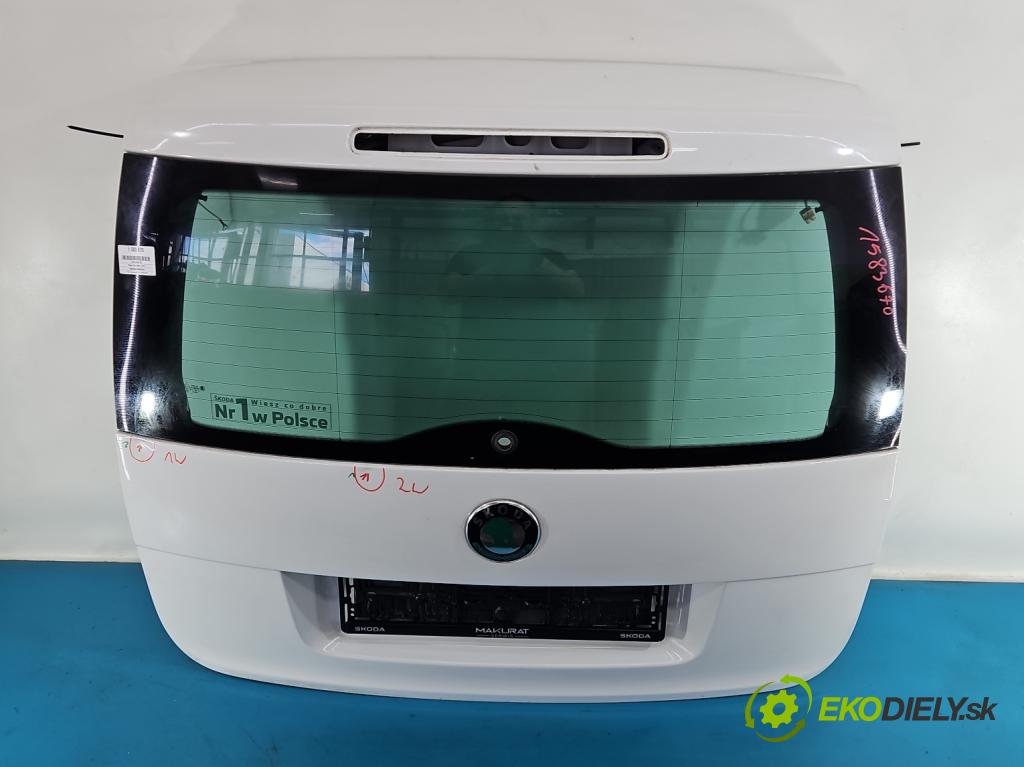 Skoda Yeti 2009-2017 2.0d 170 HP manual 125 kW 1968 cm3 5- zadna kufor  (Kapota zadná (kufor))