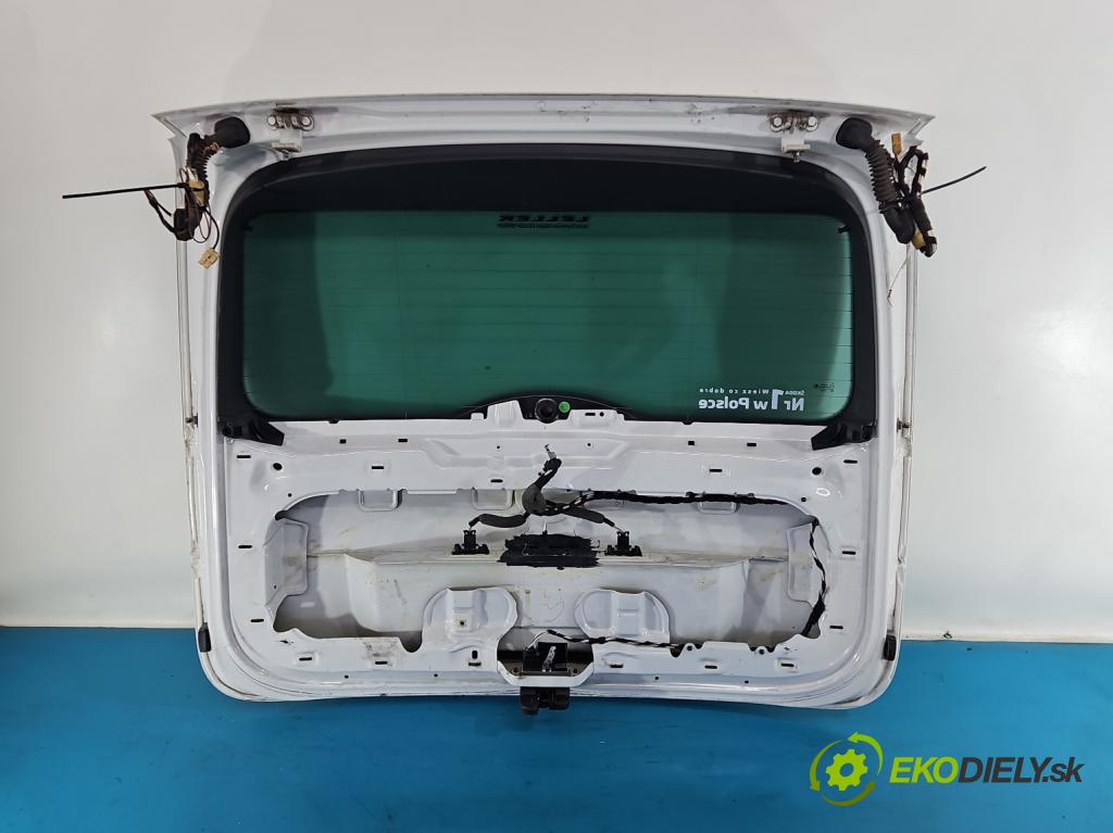 Skoda Yeti 2009-2017 2.0d 170 HP manual 125 kW 1968 cm3 5- zadna kufor  (Kapota zadná (kufor))