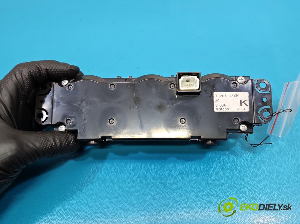 Mitsubishi Outlander II 2006-2013 2.0 DI-D 140 HP manual 103 kW 1968 cm3 5- panel kúrenia 7820A115XB