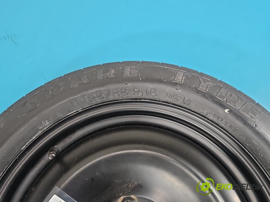 Ford Focus Mk2 2004-2011 1.8 tdci 116 HP manual 85 kW 1753 cm3 5- koleso rezervne 16"