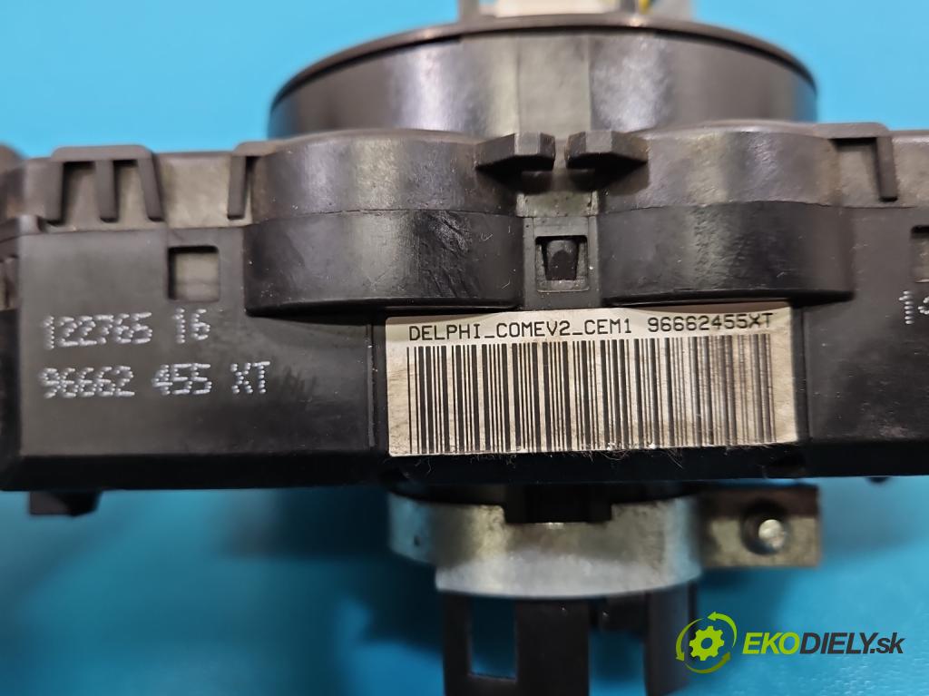 Peugeot Partner II 2008-2018 1.6 hdi 90 HP manual 66.2 kW 1560 cm3 3- prepínač komplex: 96662455XT (Prepínacie páčky pod volantom)