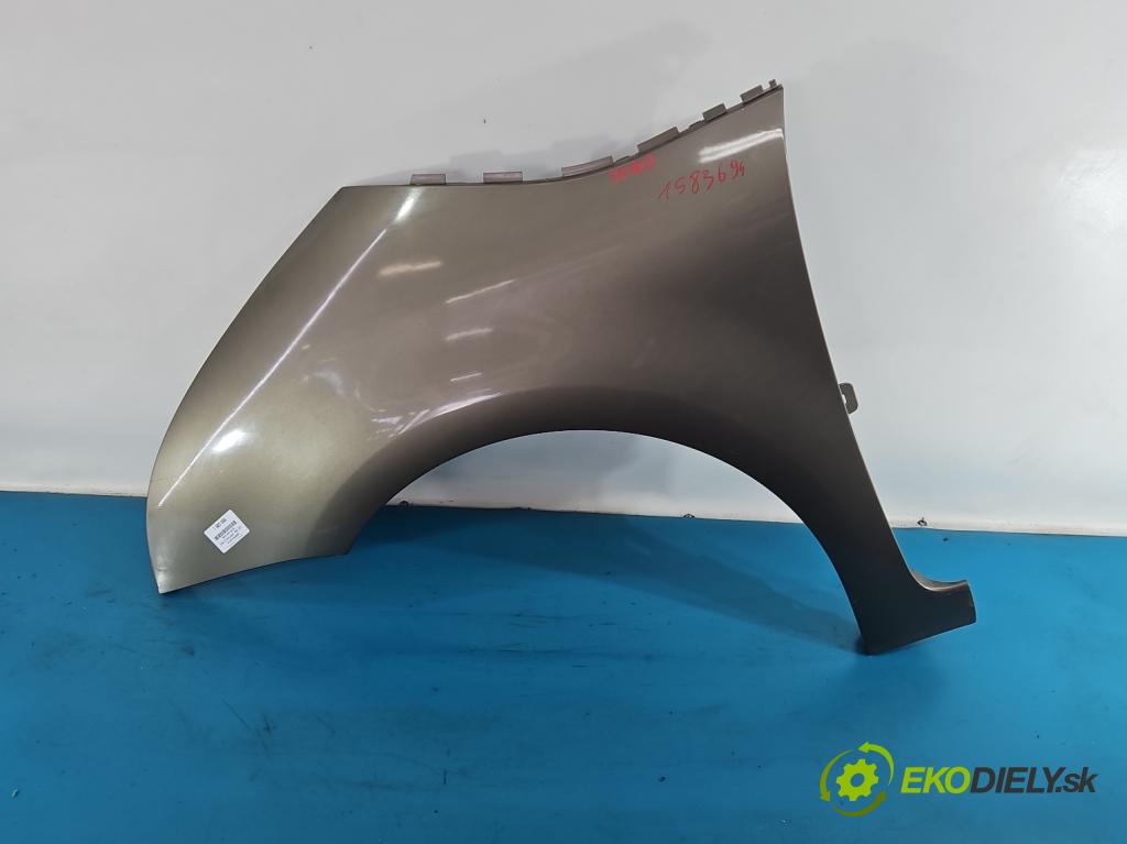 Citroen C4 Grand picasso I 2006-2013 1.8 16V EW7AF 125 HP manual 92 kW 1749 cm3 5- blatník predné ľavý 9652990860 (Blatník predný ľavý)