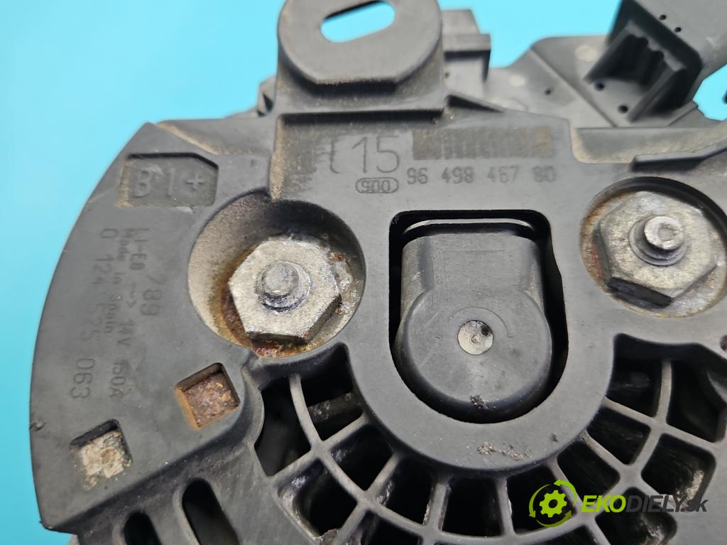 Citroen C4 Grand picasso I 2006-2013 1.8 16V EW7AF 125 HP manual 92 kW 1749 cm3 5- Alternator 9649846780 (Alternátor)