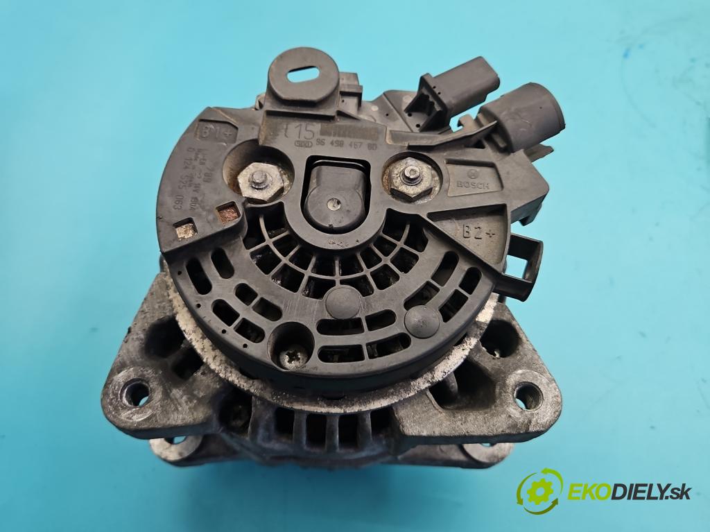 Citroen C4 Grand picasso I 2006-2013 1.8 16V EW7AF 125 HP manual 92 kW 1749 cm3 5- Alternator 9649846780 (Alternátor)