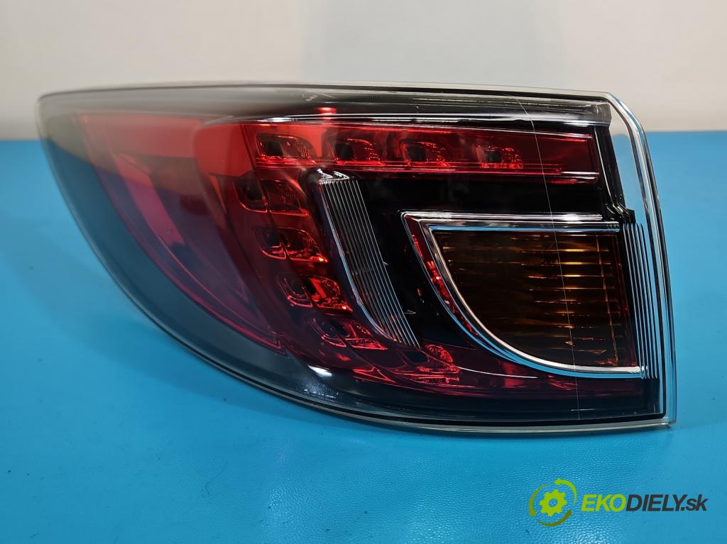 Mazda 6 II GH 2007-2012 2.2 citd 125 HP manual 92 kW 2184 cm3 5- svetlo / reflektor zadné ľavé blatník