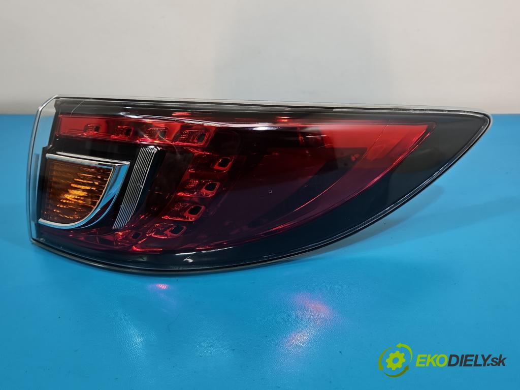 Mazda 6 II GH 2007-2012 2.2 citd 125 HP manual 92 kW 2184 cm3 5- svetlo / reflektor zadné pravé 220-41095 (Kľučka dverí ostatné)