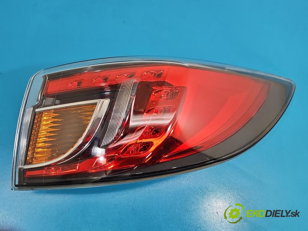 Mazda 6 II GH 2007-2012 2.2 citd 125 HP manual 92 kW 2184 cm3 5- svetlo / reflektor zadné pravé 220-41095 (Kľučka dverí ostatné)