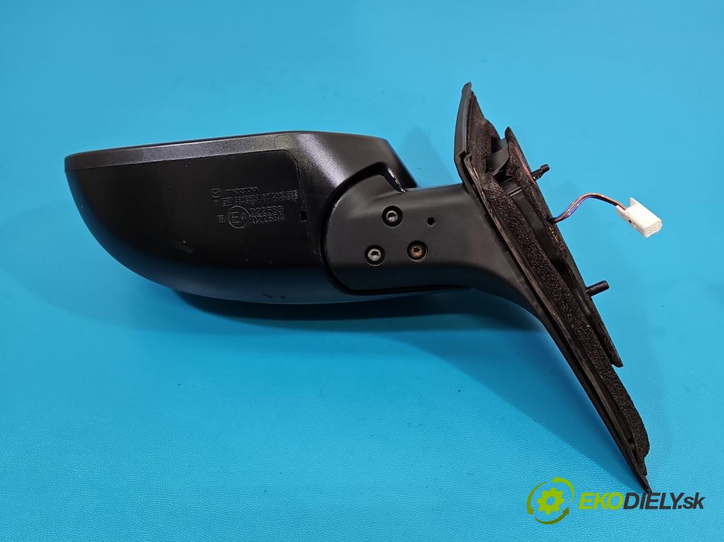 Mazda 6 II GH 2007-2012 2.2 citd 125 HP manual 92 kW 2184 cm3 5- zrkadlo ľavé  (Kľučka dverí ostatné)