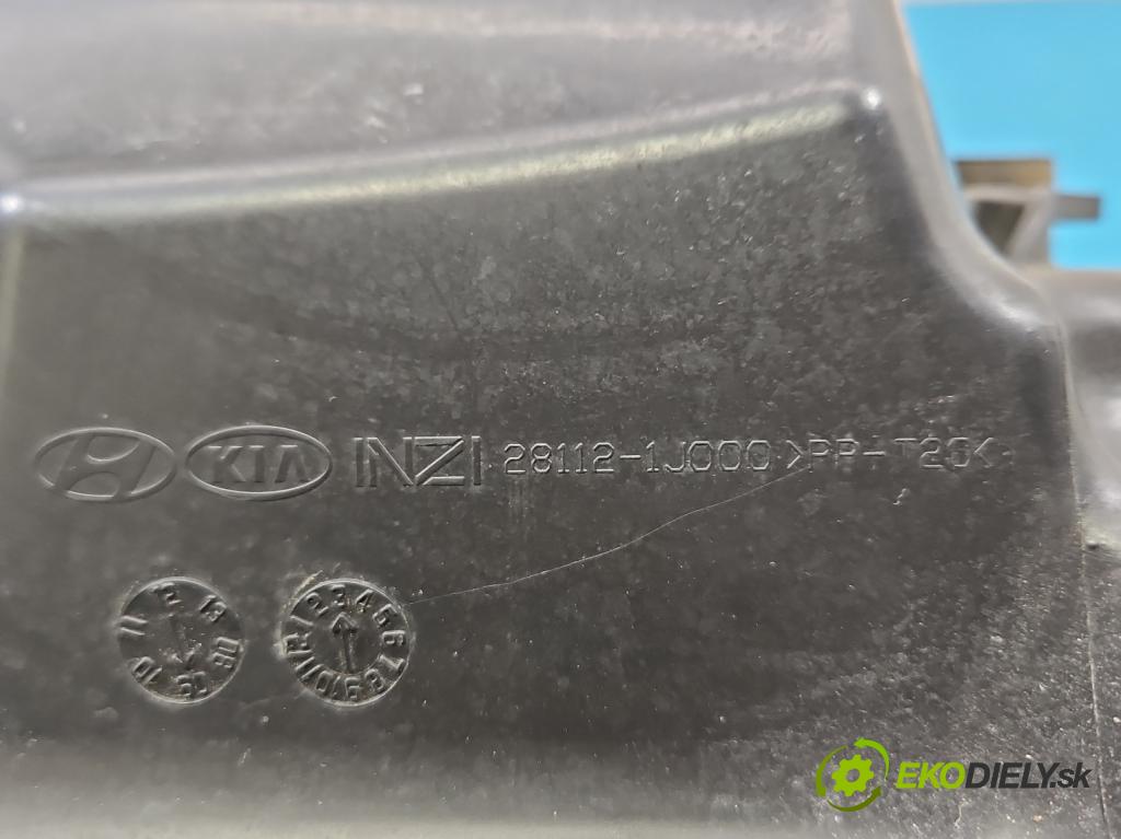 Hyundai I20 I 2008-2014 1.2 16V 78 HP manual 57.2 kW 1248 cm3 5- obal filtra vzduchu 28112-1J000 (Obal vzduchového filtra)