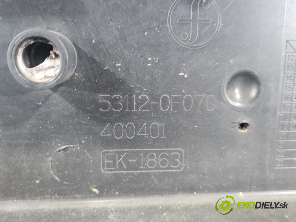 Toyota Verso 2009-2018 2.0 D4D 125 HP manual 92 kW 1998 cm3 5- nárazník predné 53112-0F070 (Kľučka dverí ostatné)