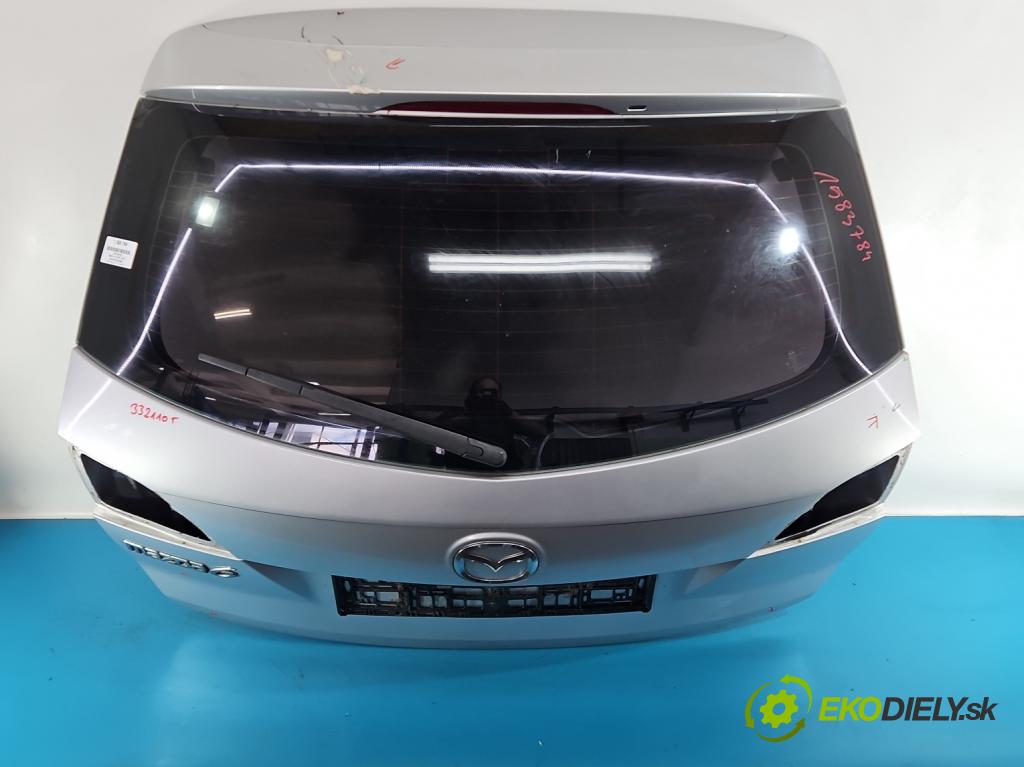 Mazda 6 II GH 2007-2012 2.2 citd 125 hp manual 92 kW 2184 cm3 5- zadní kufrové dveře  (Zadní kapota (kufr))
