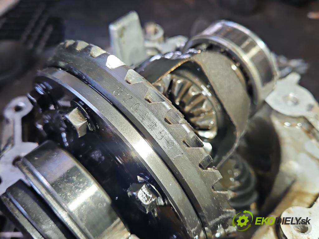 Mitsubishi Outlander II 2006-2013 2.0 DI-D 140 HP manual 103 kW 1968 cm3 5- Most: zadní: 8H20