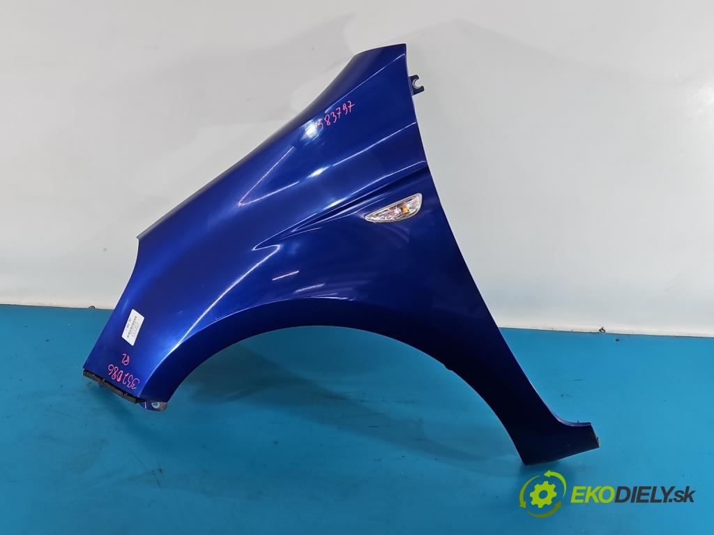 Hyundai I20 I 2008-2014 1.2 16V 78 hp manual 57.2 kW 1248 cm3 5- blatnik přední levý  (Levý přední blatník)