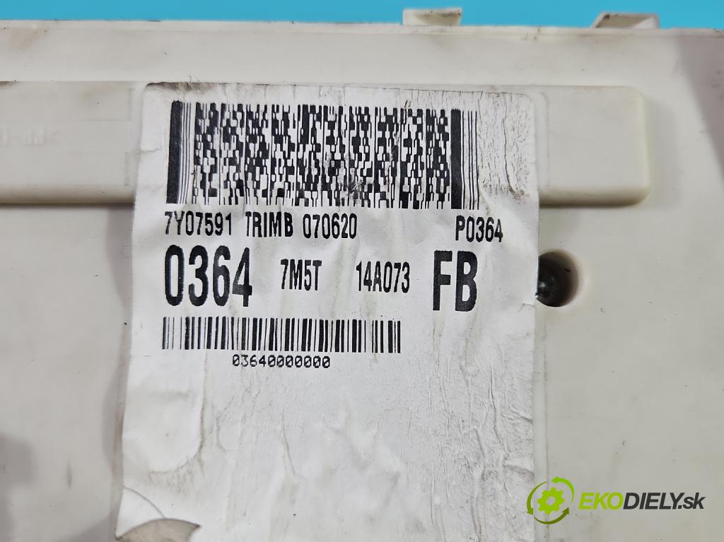 Ford Focus Mk2 2004-2011 1.8 tdci 116 HP manual 85 kW 1753 cm3 5- riadiaca jednotka ostatné 7M5T-14A073-FB