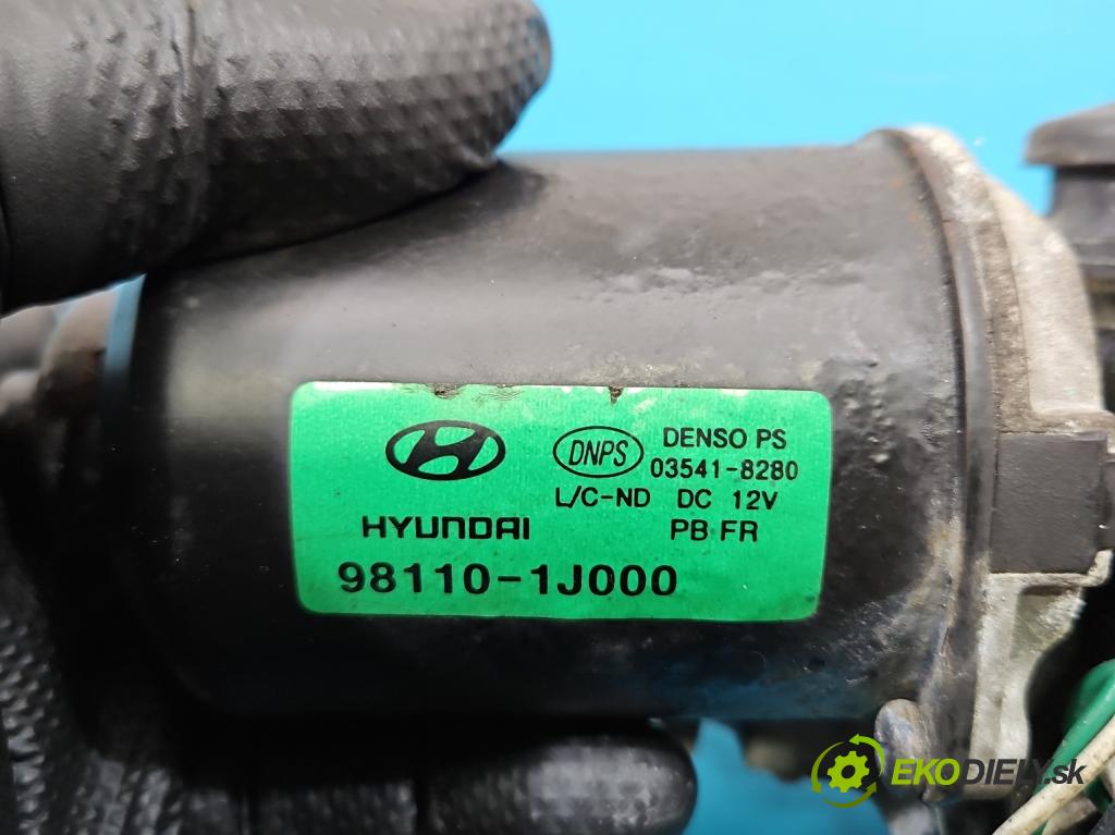Hyundai I20 I 2008-2014 1.2 16V 78 HP manual 57.2 kW 1248 cm3 5- motor stieračov predné 98110-1J000
