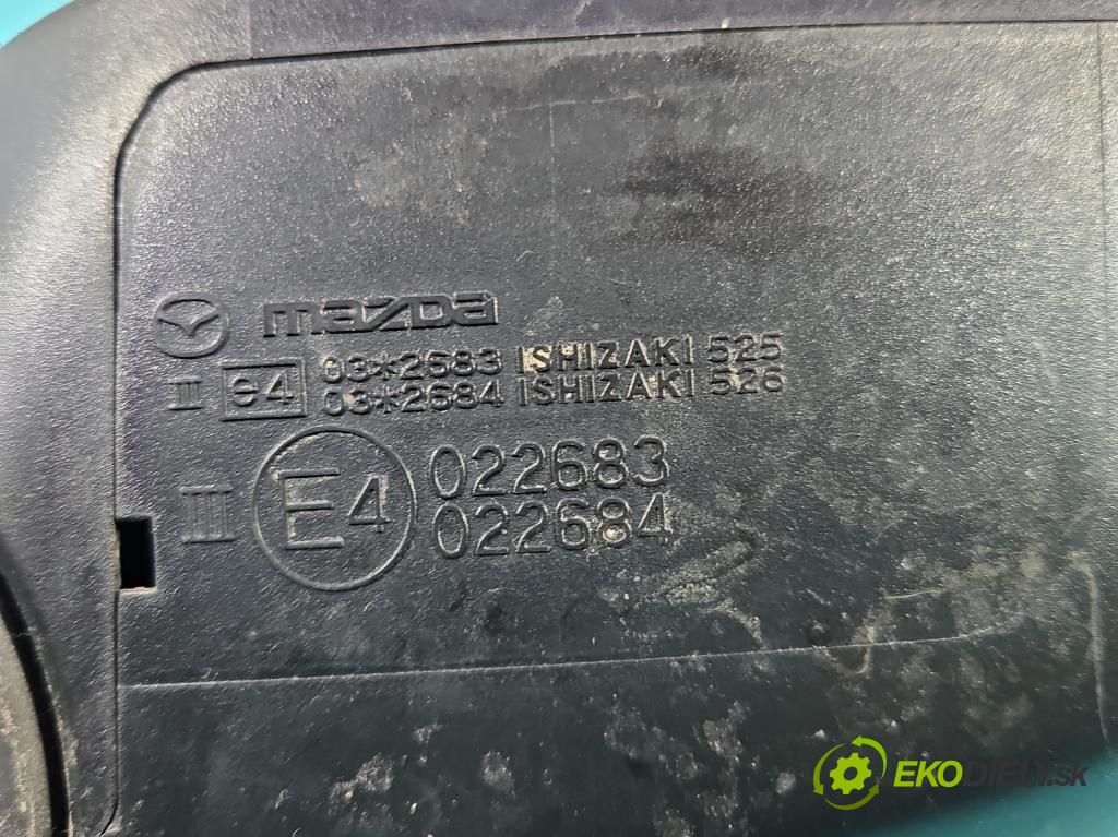 Mazda 6 II GH 2007-2012 2.2 citd 125 HP manual 92 kW 2184 cm3 5- zrkadlo pravé  (Kľučka dverí ostatné)