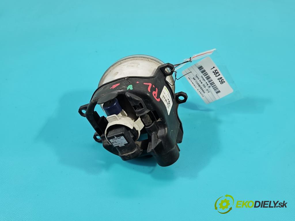 Toyota Verso 2009-2018 2.0 D4D 125 HP manual 92 kW 1998 cm3 5- Halogen ľavý 90008497 (Kľučka dverí ostatné)