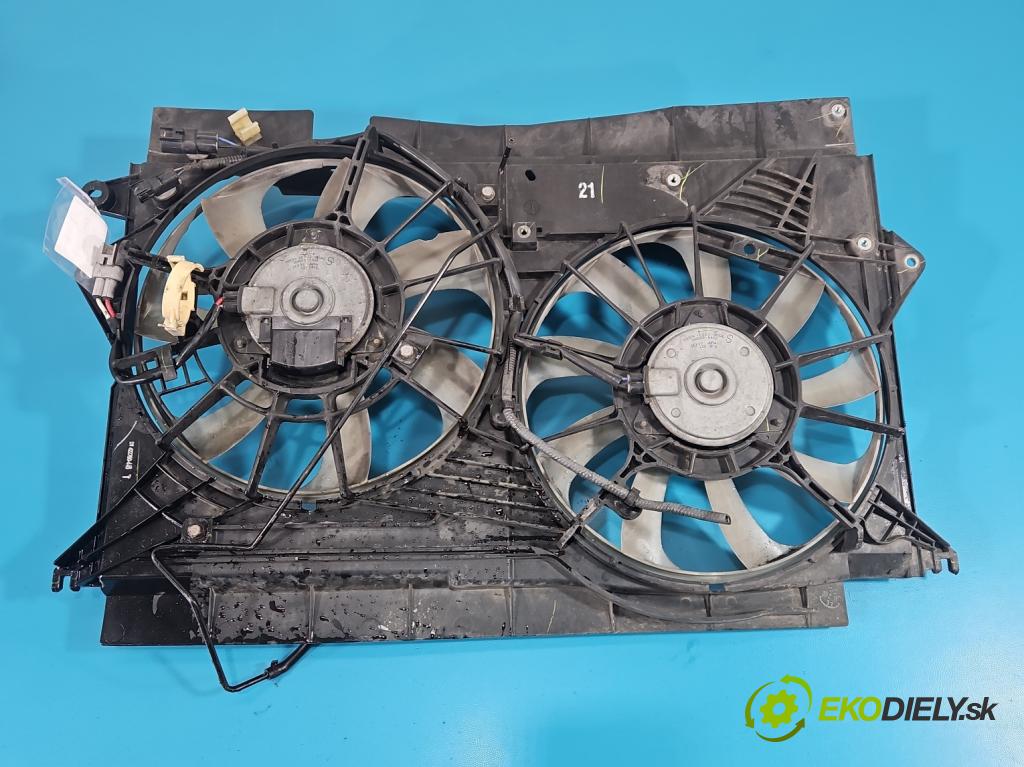 Toyota Verso 2009-2018 2.0 D4D 125 hp manual 92 kW 1998 cm3 5- ventilátor chladič 16040-0R210