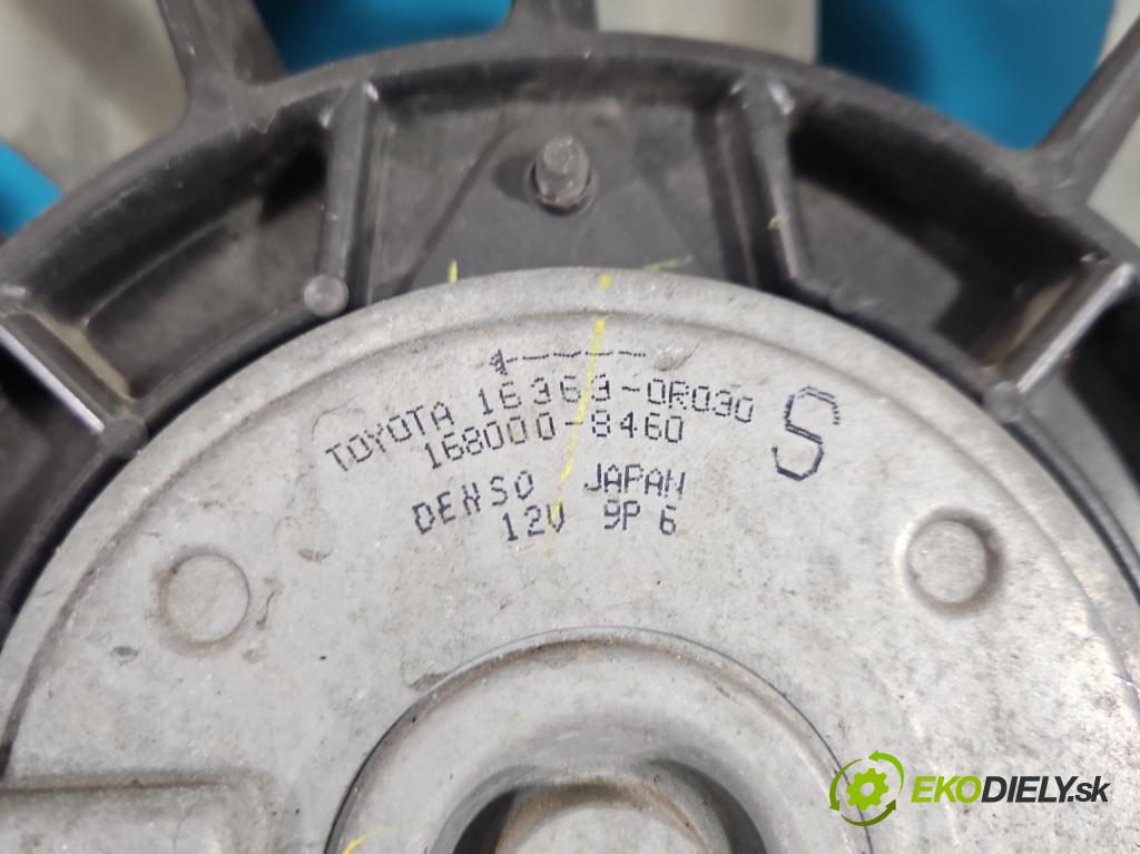Toyota Verso 2009-2018 2.0 D4D 125 hp manual 92 kW 1998 cm3 5- ventilátor chladič 16040-0R210
