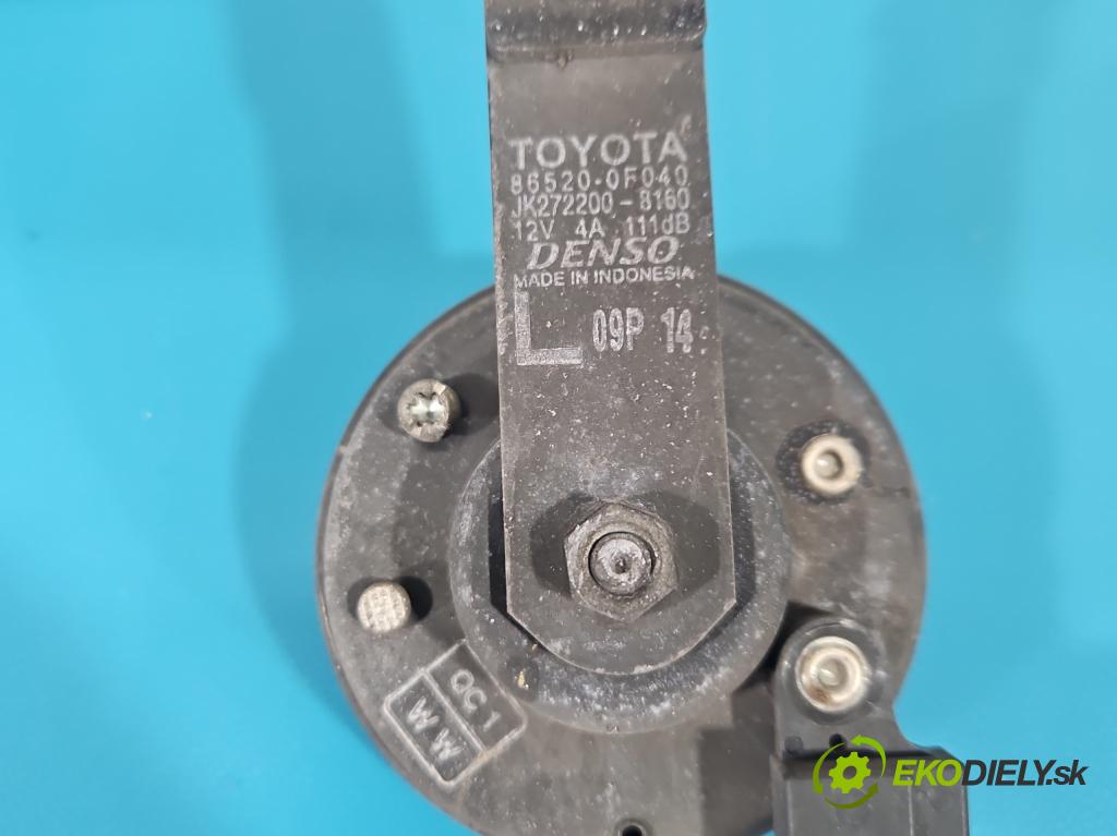 Toyota Verso 2009-2018 2.0 D4D 125 HP manual 92 kW 1998 cm3 5- pas predný  (Výstuha predná)
