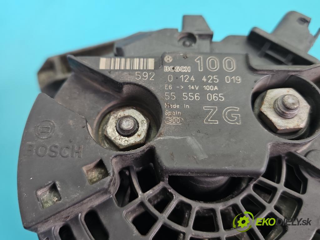 Opel Signum 2.2 16V 155 HP manual 114 kW 2198 cm3 5- Alternator 55556065 (Alternátor)