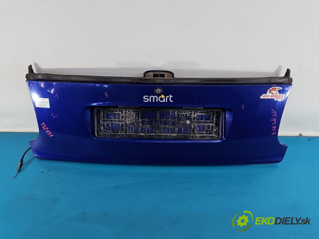 Smart Fortwo 1998-2007 54 HP manual 40 kW 599 cm3 3- zadna kufor  (Kapota zadná (kufor))