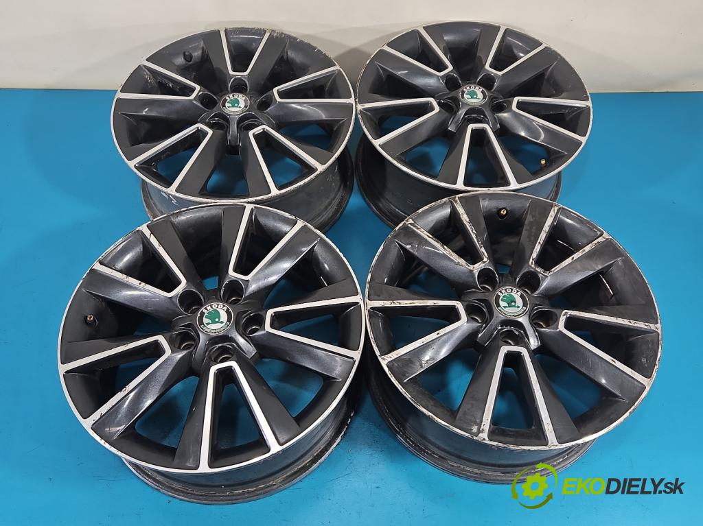 Skoda Yeti 2009-2017 2.0d 170 HP manual 125 kW 1968 cm3 5- Disk hliník 17" komplet 5L0601025F