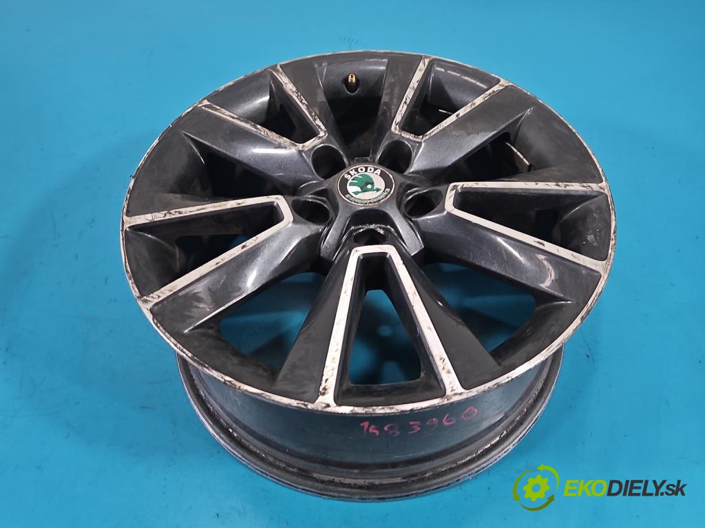 Skoda Yeti 2009-2017 2.0d 170 HP manual 125 kW 1968 cm3 5- Disk hliník 17" komplet 5L0601025F