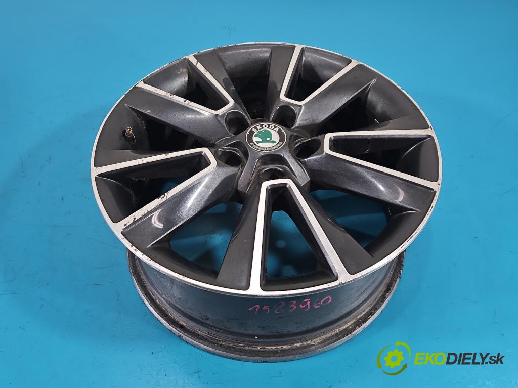 Skoda Yeti 2009-2017 2.0d 170 HP manual 125 kW 1968 cm3 5- Disk hliník 17" komplet 5L0601025F