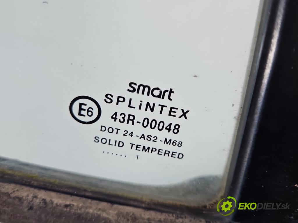 Smart Fortwo 1998-2007 54 HP manual 40 kW 599 cm3 3- sklo dvere predné pravé