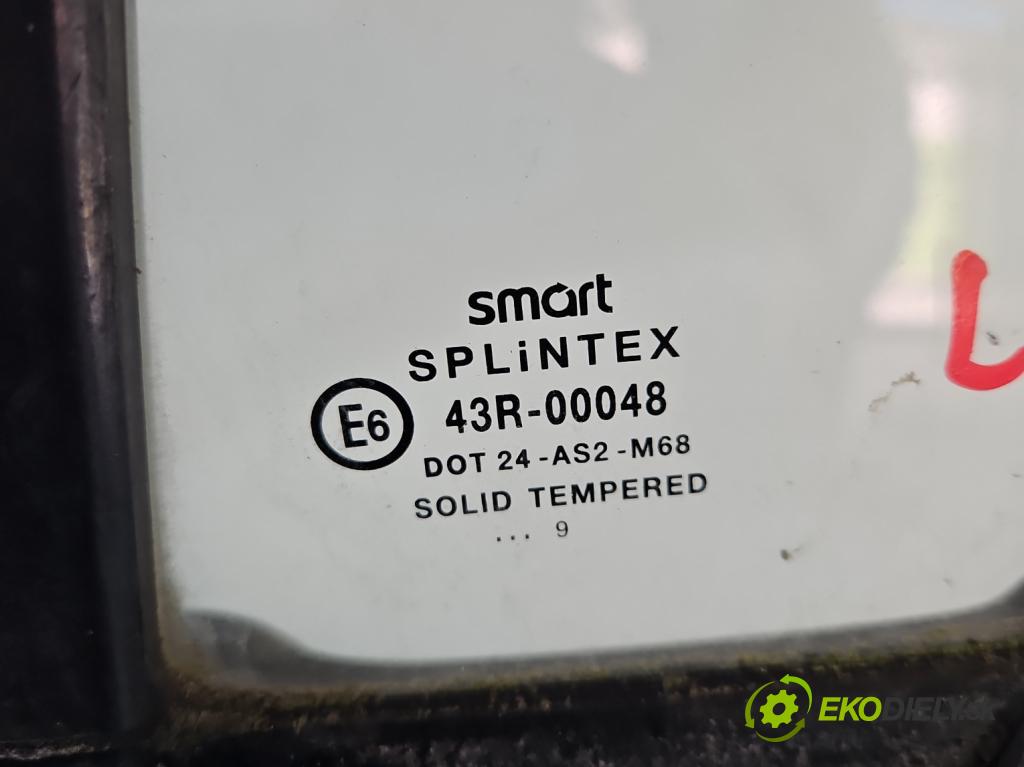Smart Fortwo 1998-2007 54 hp manual 40 kW 599 cm3 3- sklo dveře přední levé