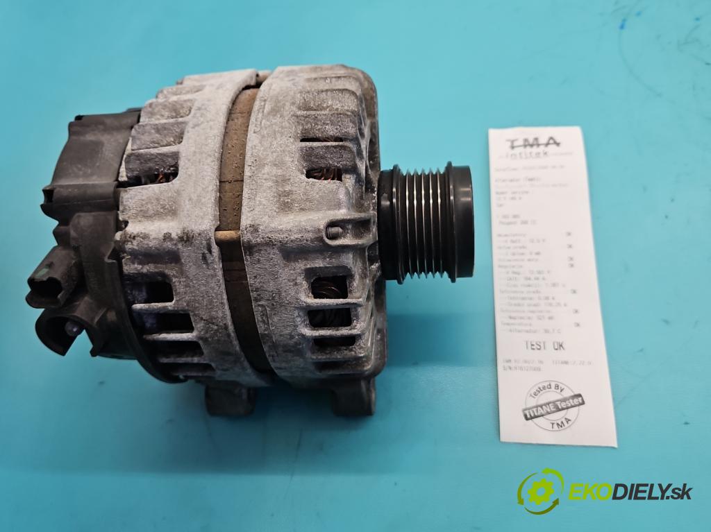 Peugeot 308 II 2013-2021 1.6 hdi 120 HP manual 88 kW 1560 cm3 5- Alternator 9810525380 (Alternátor)