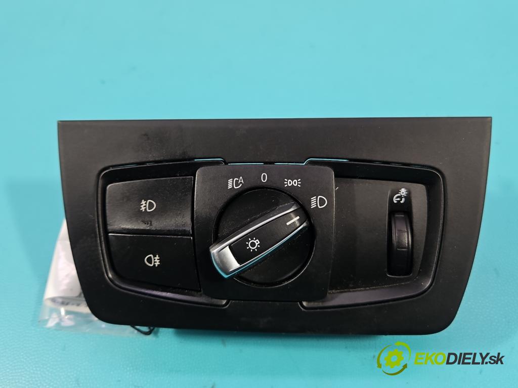 Bmw 3 F30 2011-2018 2.0d 184 hp automatic 135 kW 1995 cm3 5- Přepínač světel na deska: 549648907