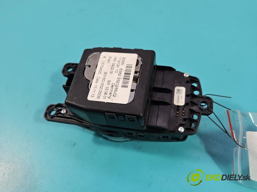 Bmw 3 F30 2011-2018 2.0d 184hp automatic 135 kW 1995 cm3 5- prepínač rádio: navigácie 9320288