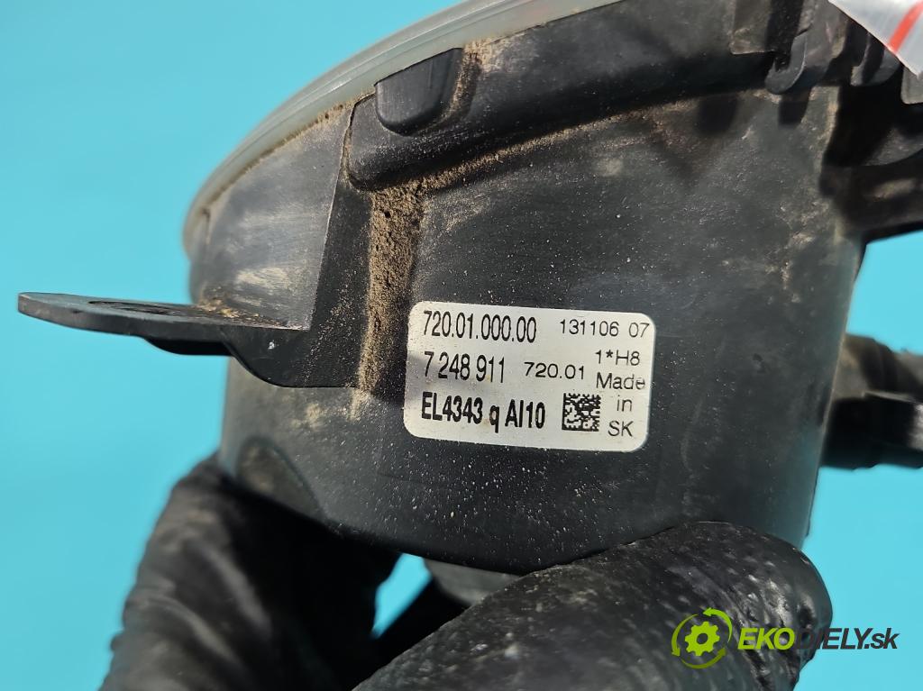Bmw 3 F30 2011-2018 2.0d 184hp automatic 135 kW 1995 cm3 5- Halogen ľavý 7248911 (Kľučka dverí ostatné)