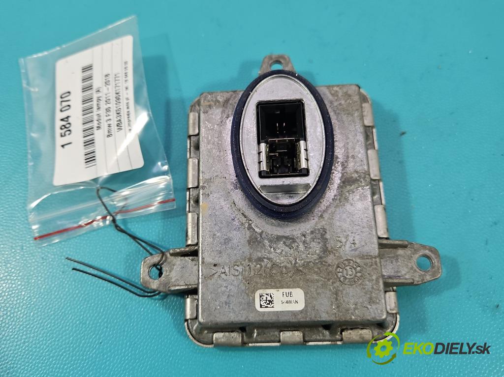 Bmw 3 F30 2011-2018 2.0d 184hp automatic 135 kW 1995 cm3 5- modul lampy: 7296090